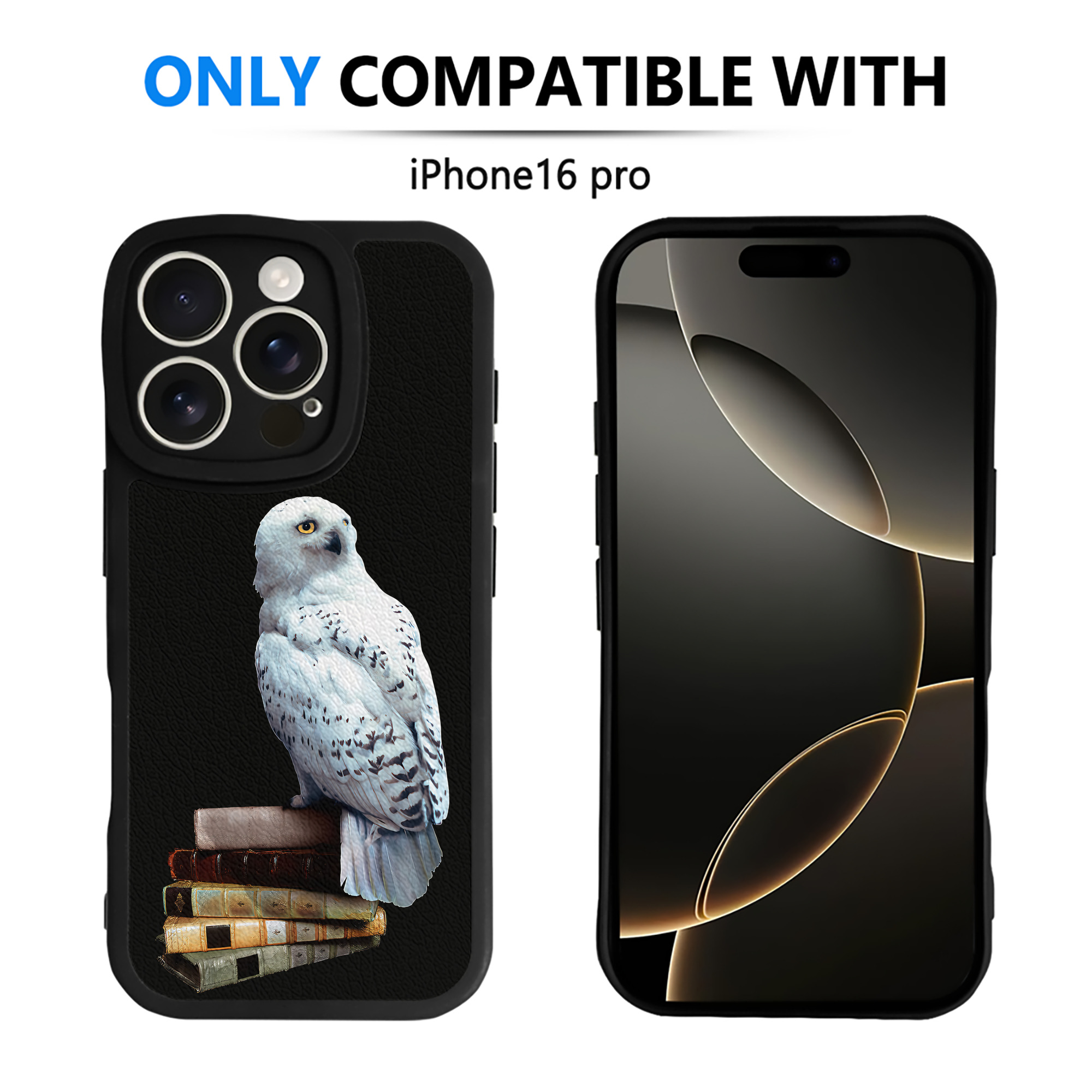 （画像用） Harry Potter ハリー・ポッターシリーズ 【iPhone 16シリーズ対応】シリコンスマホケース（レザー調） 材質：シリコン